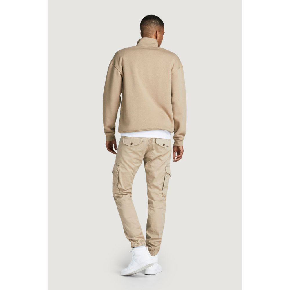 Beige Cotton Pant