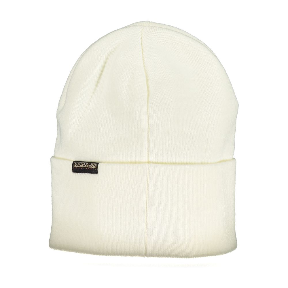 White Marabou Men Cap