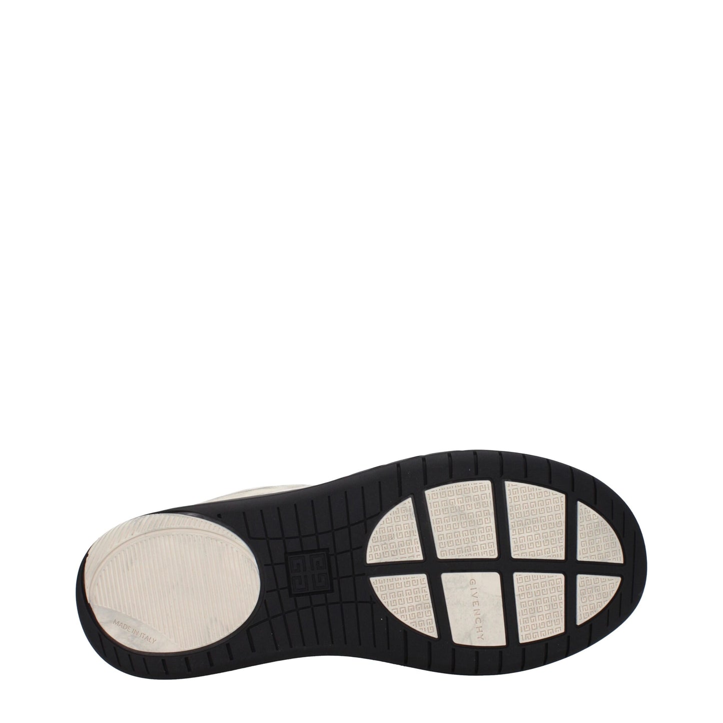 Beige Fabric Chunky Sneakers