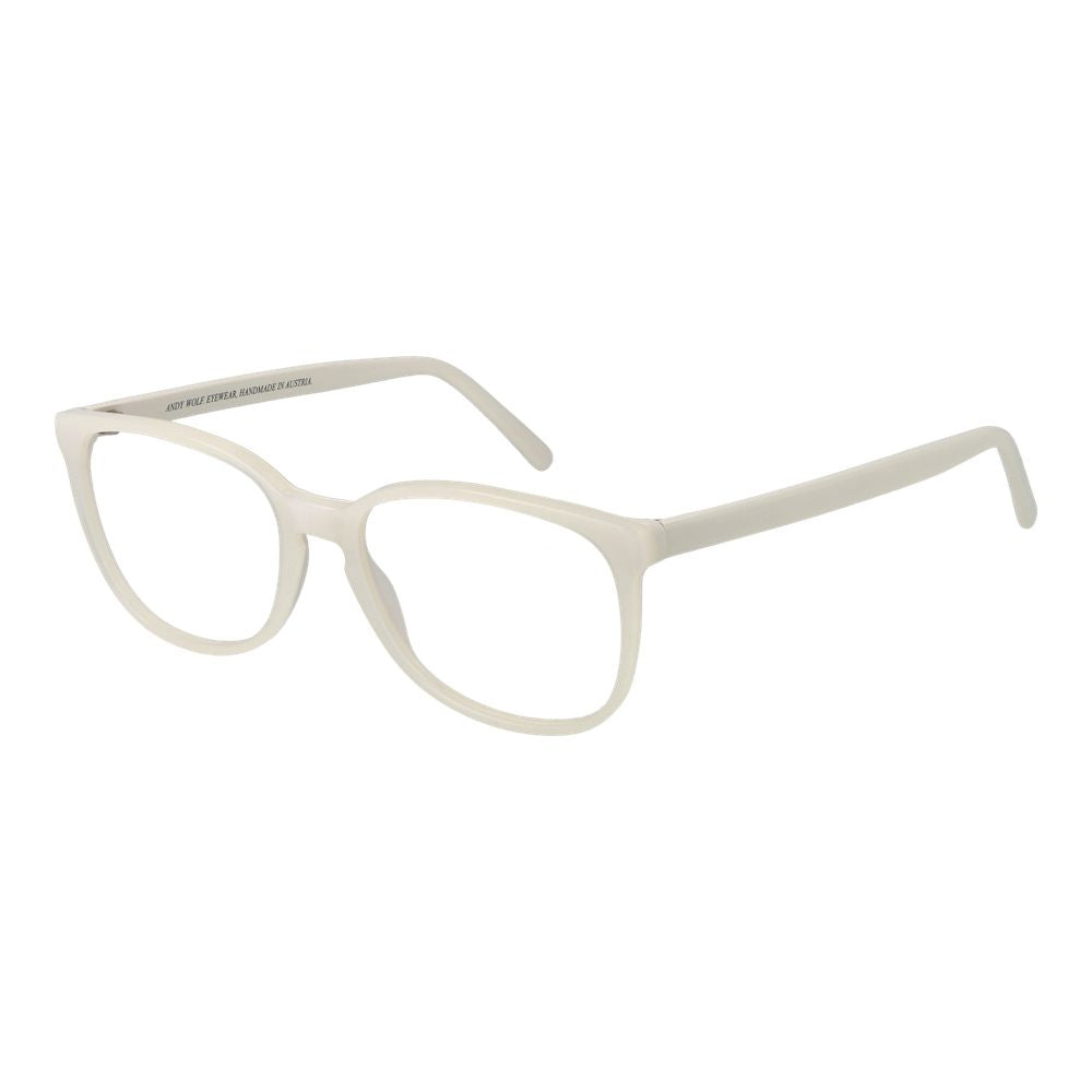 White Unisex Glasses Frame