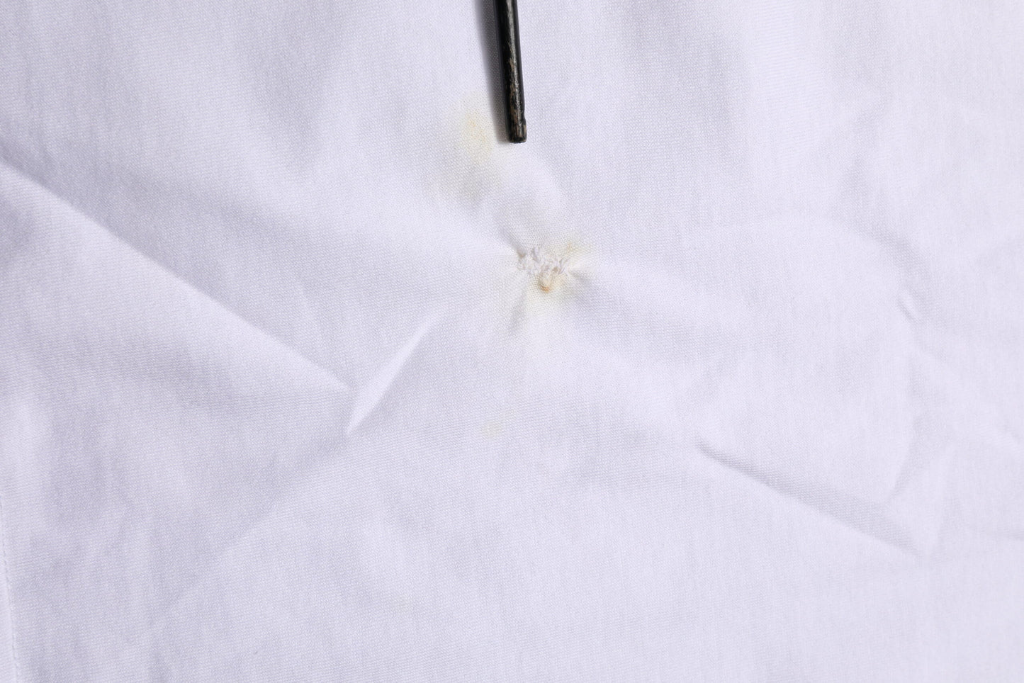 White Goodluck 2021 Cotton Crew Neck T-shirt