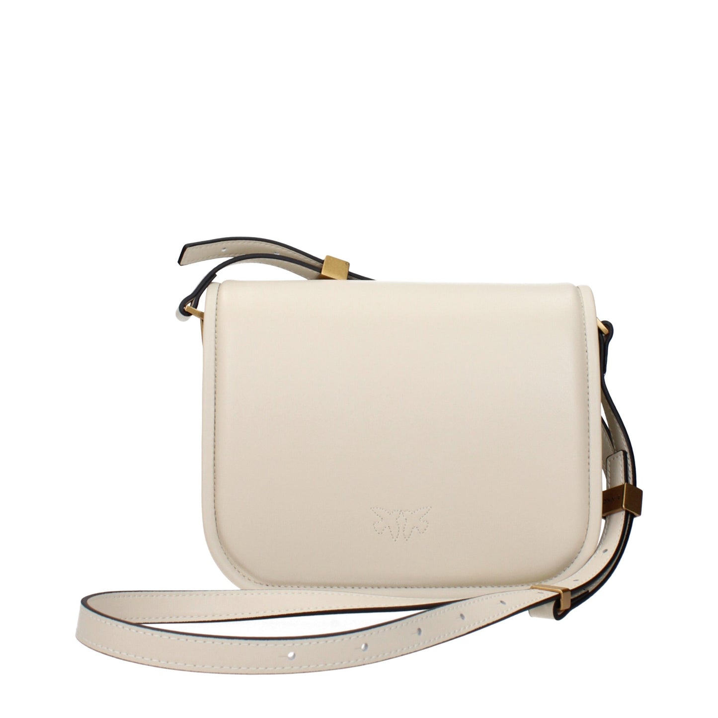 Beige Leather Crossbody Bags