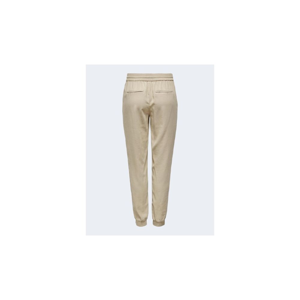 Beige Viscose Pant