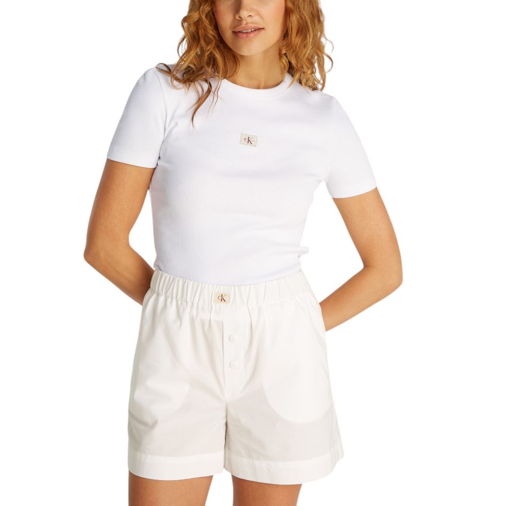 White Recycled Cotton T-Shirt