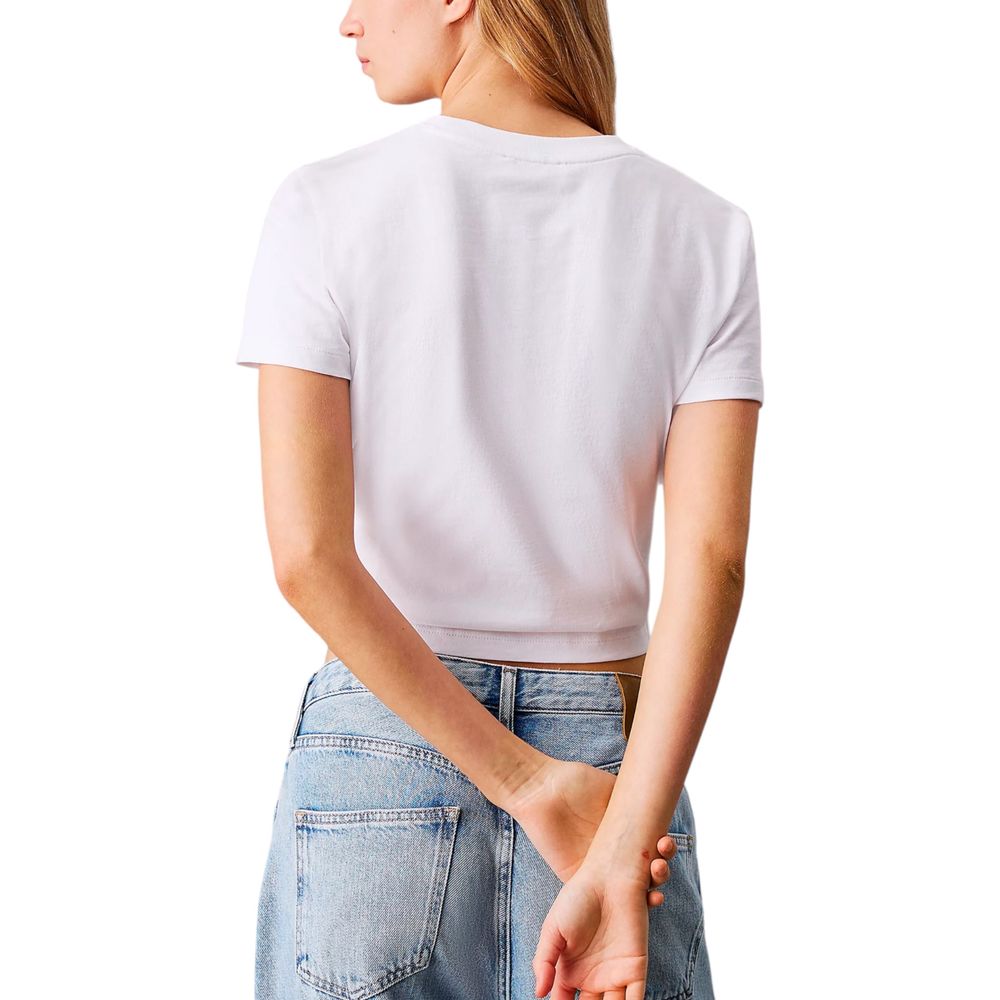 White Recycled Cotton T-Shirt