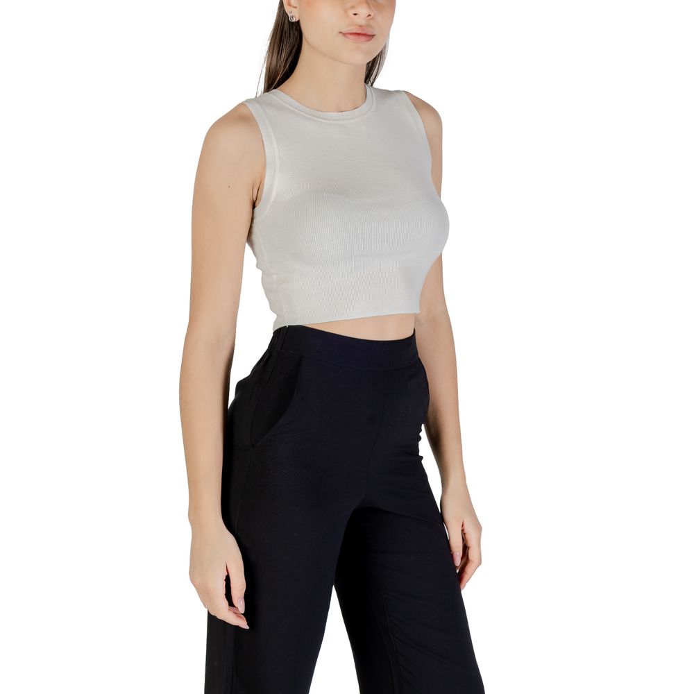 White Viscose Sweater