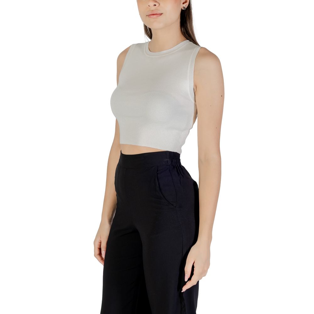 White Viscose Sweater