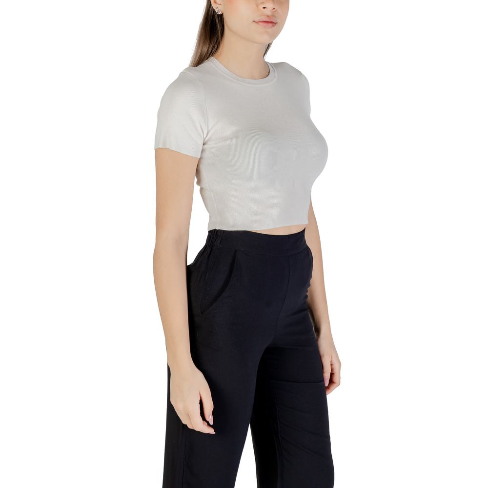 White Viscose Sweater