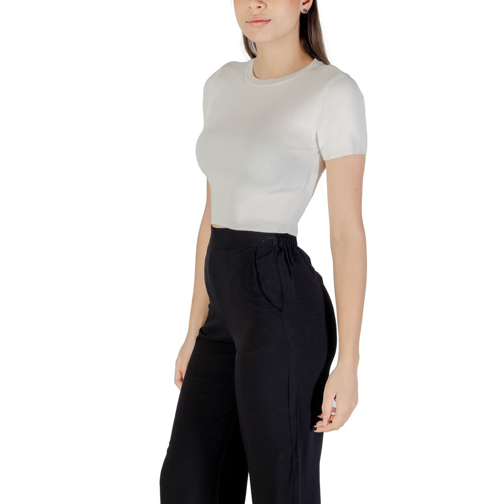 White Viscose Sweater