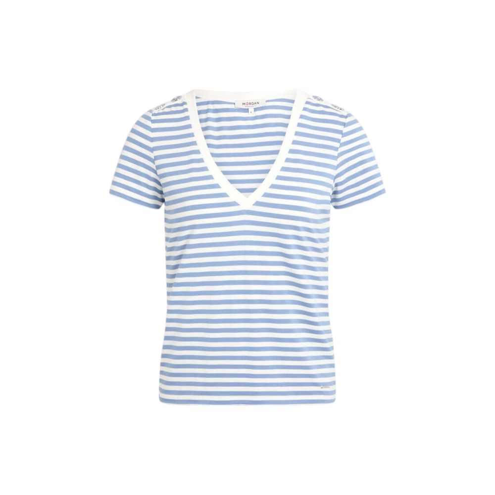 White Viscose T-Shirt