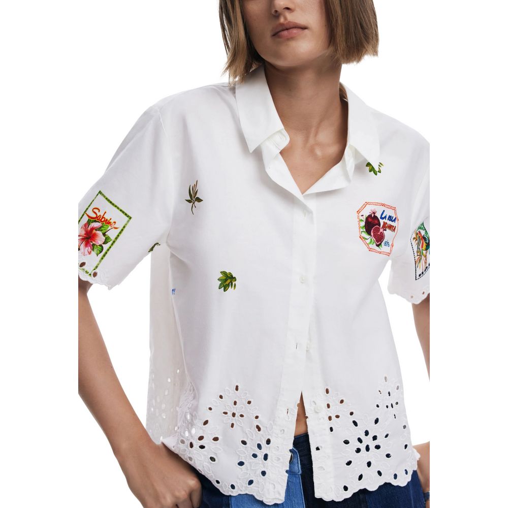White Cotton Shirt