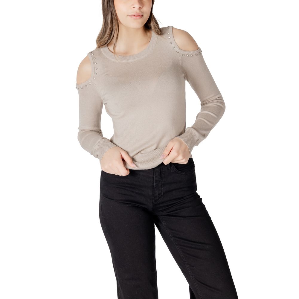 Beige Viscose Sportswear