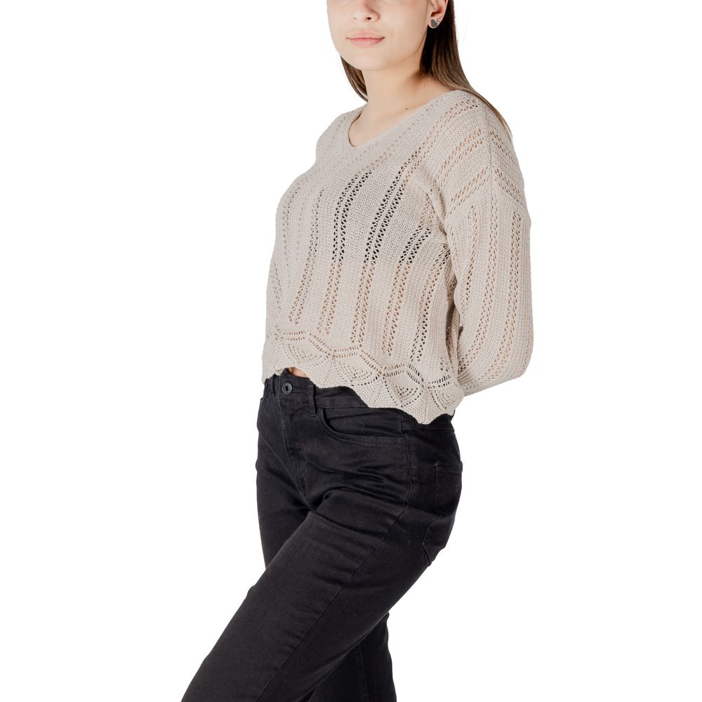 Beige Recycled Cotton Sportswear