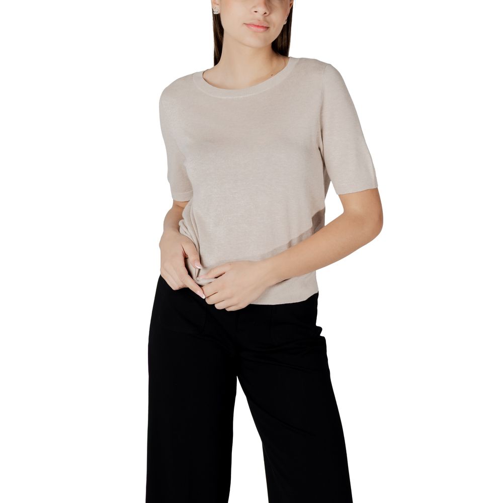 Beige Viscose Sportswear