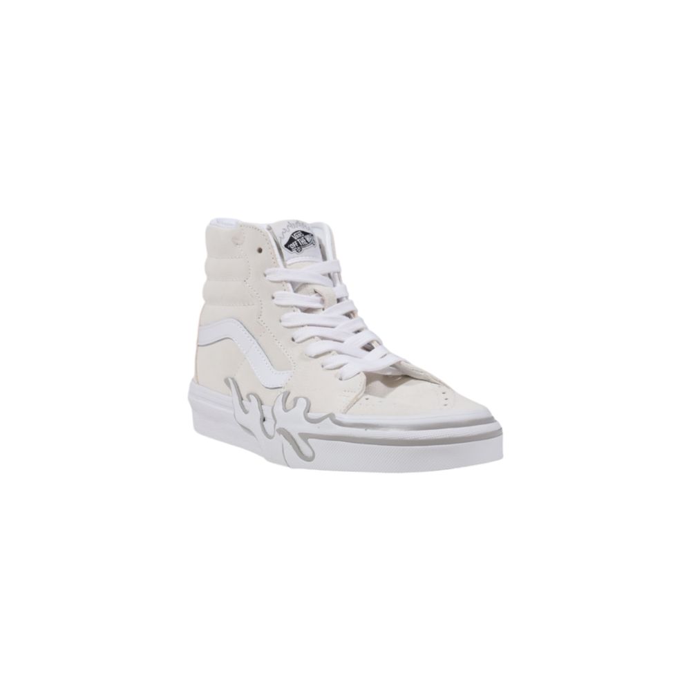 White Suede Leather Sneaker