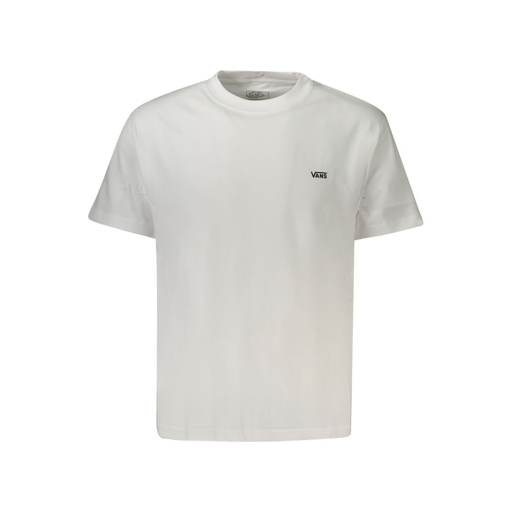 White Cotton Men T-Shirt