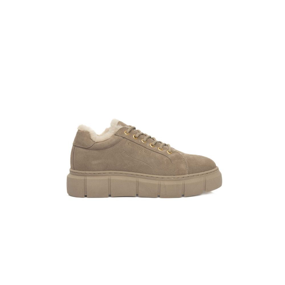Beige Calfskin Shoe
