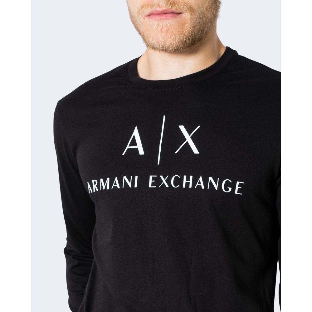 Black Cotton Long Sleeve
