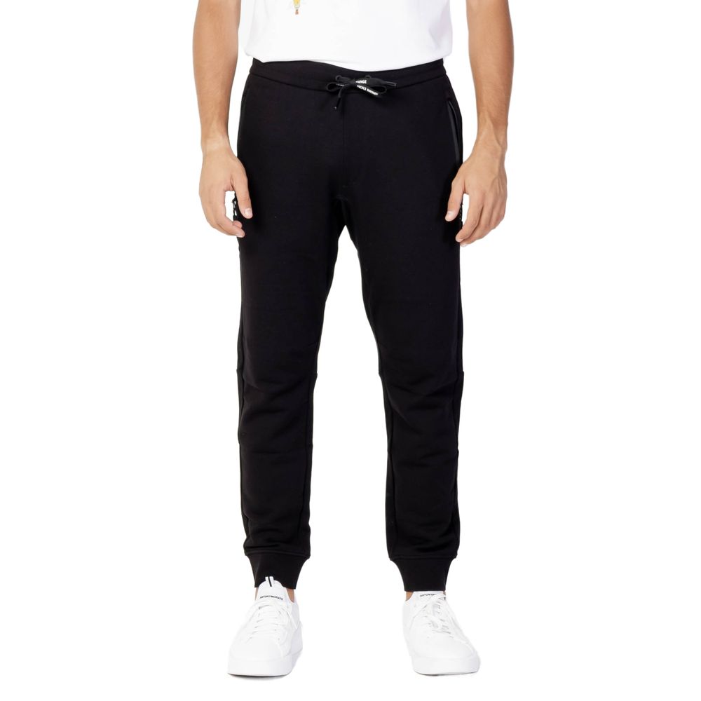 Black Cotton Joggers Workout Pant