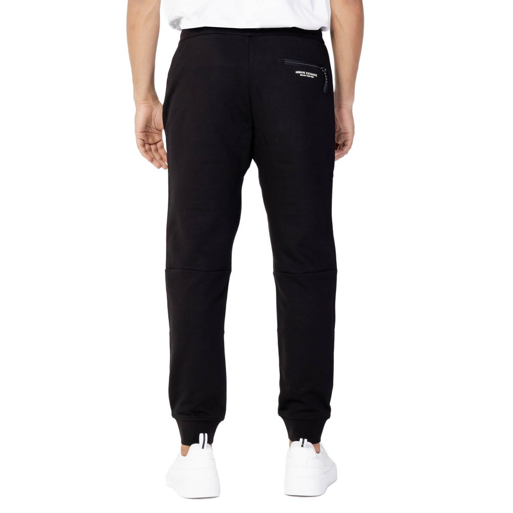 Black Cotton Joggers Workout Pant