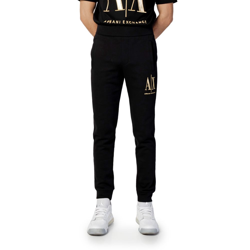 Black Cotton Joggers Workout Pant