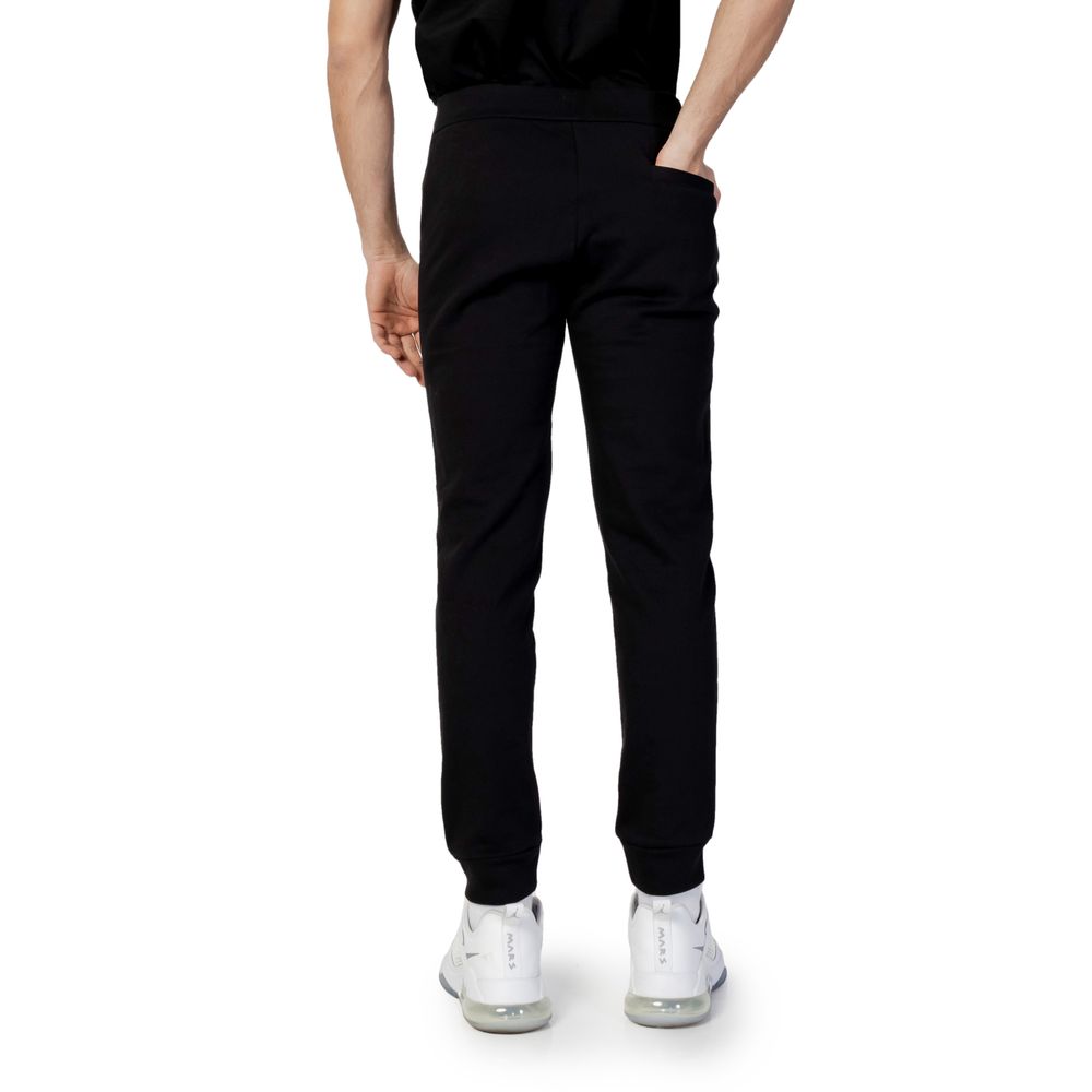 Black Cotton Joggers Workout Pant