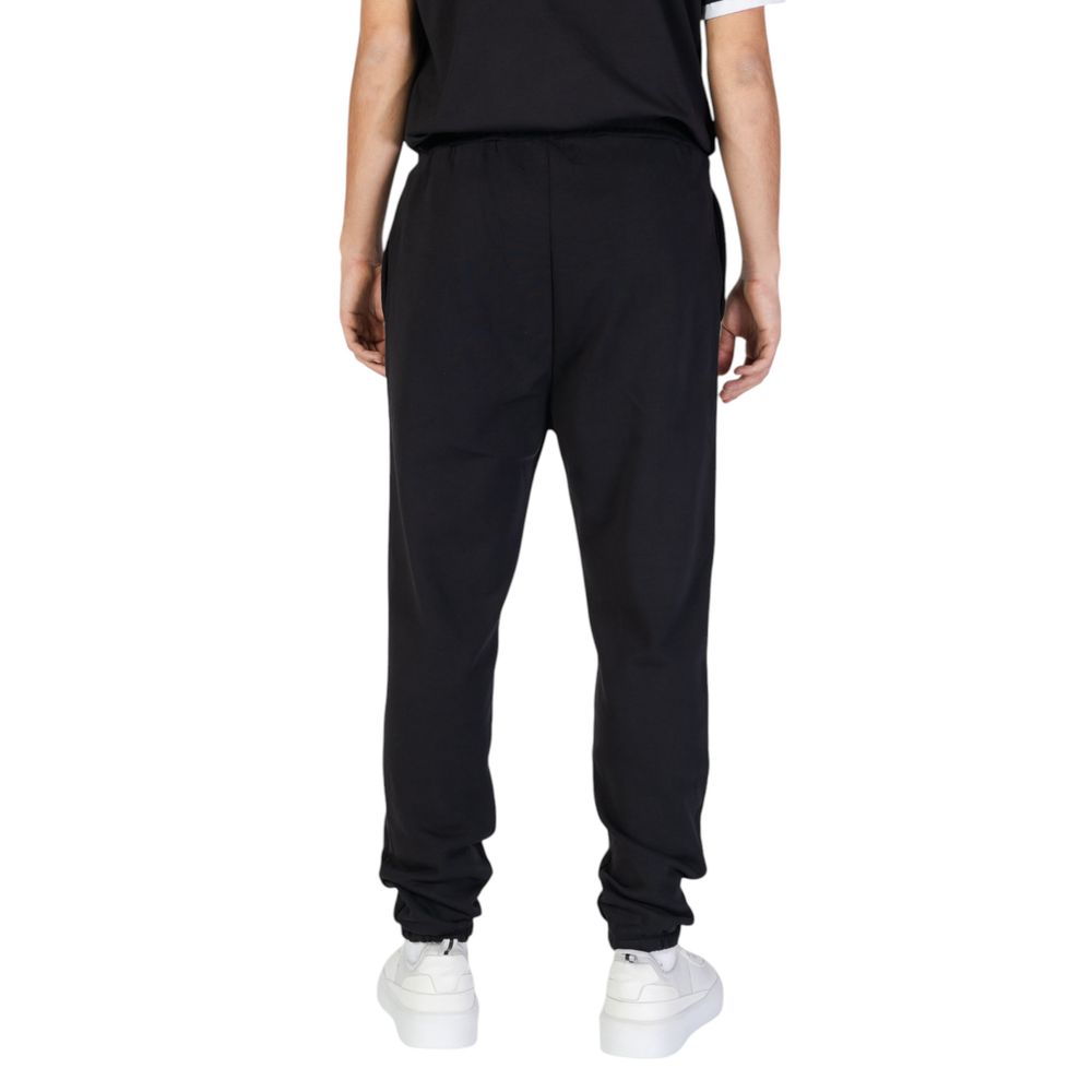 Black Cotton Joggers Workout Pant