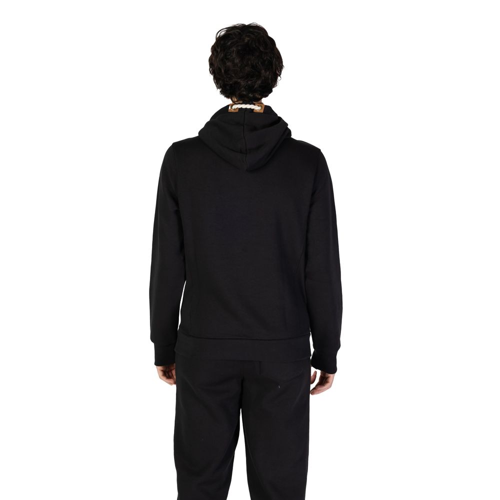 Black Cotton Hoody