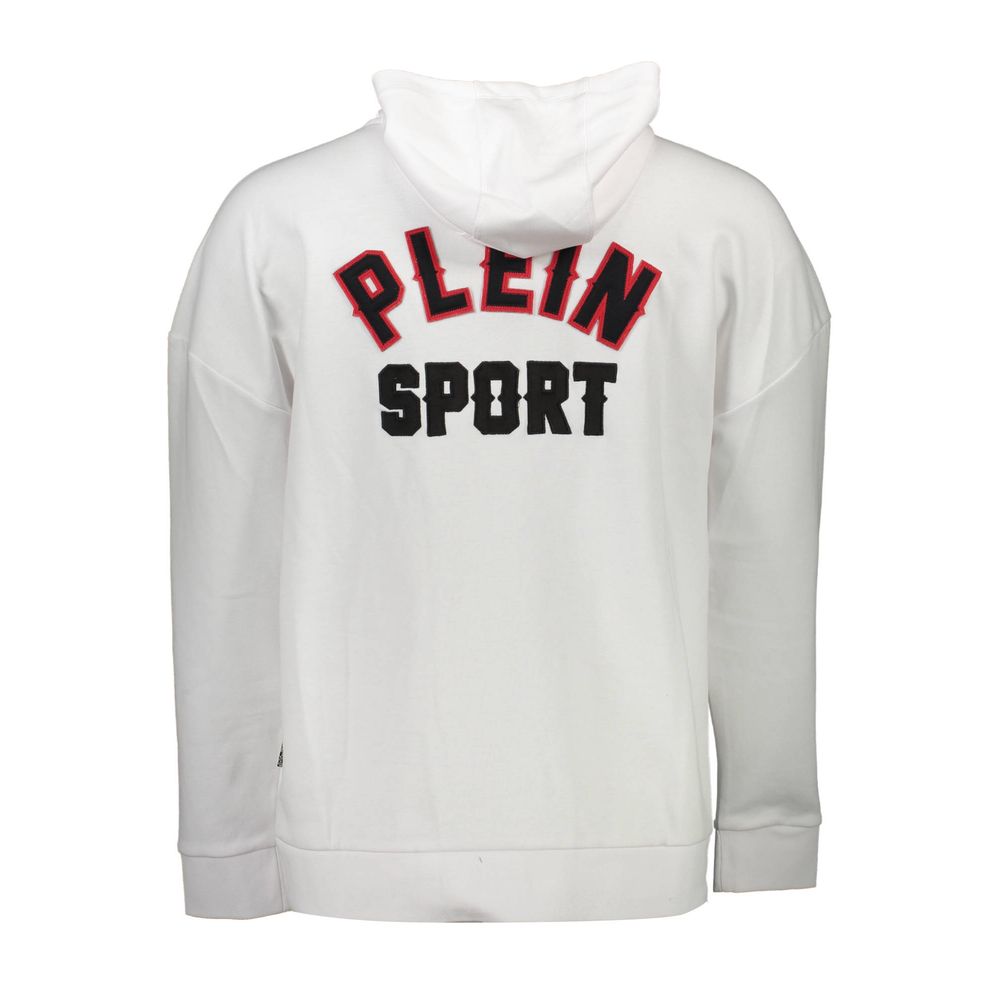 White Cotton Men's Sweater
