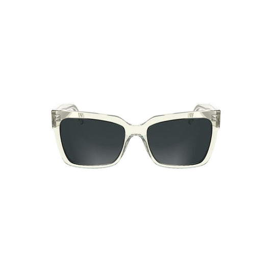 Transparent Plastic Men Sunglass