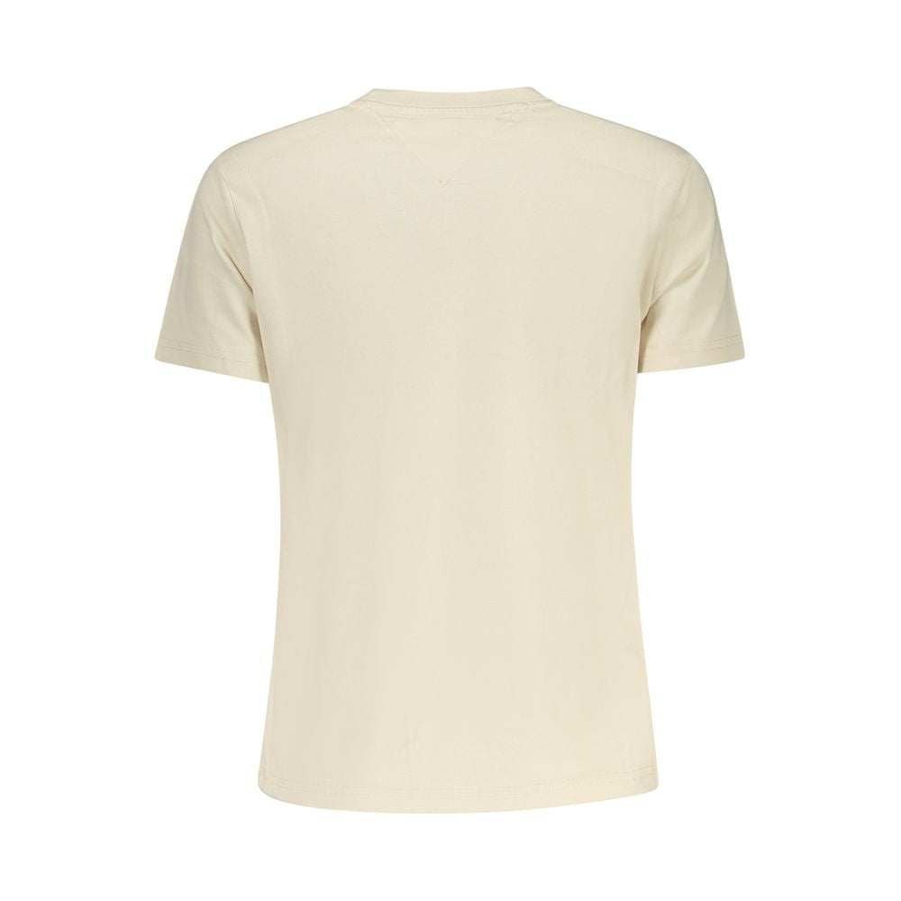 Beige Cotton Women Top