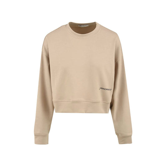 Beige Polyester Sweater