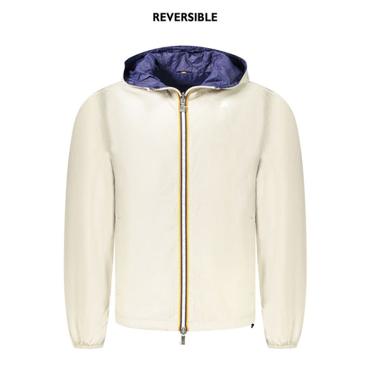 Beige Nylon Men's Jacket