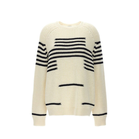Wool Blend Striped Sweater