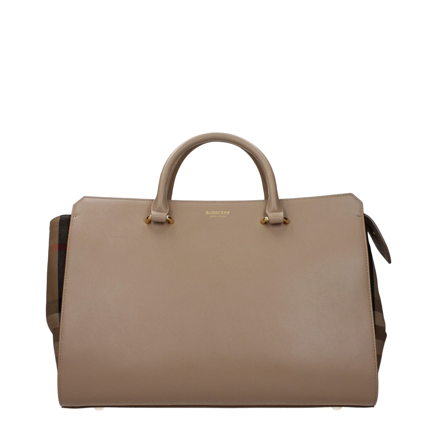 Beige Leather Handbags