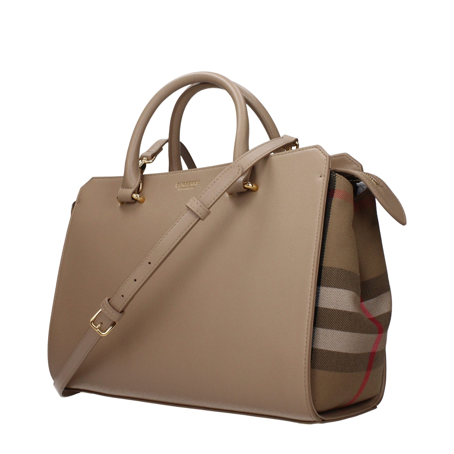 Beige Leather Handbags