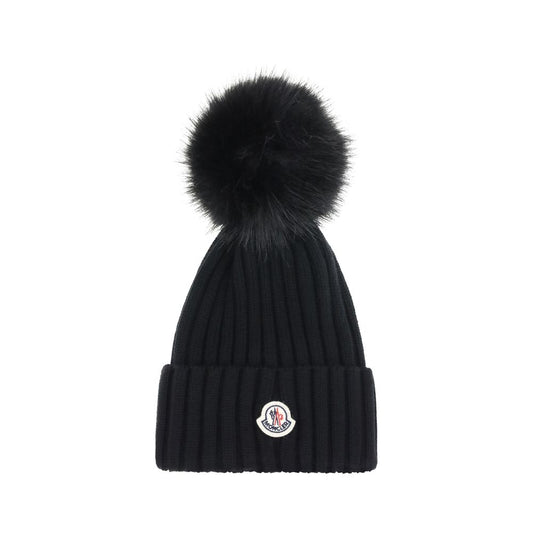 Wool pom pon Hat