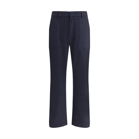 Wool straight Pants