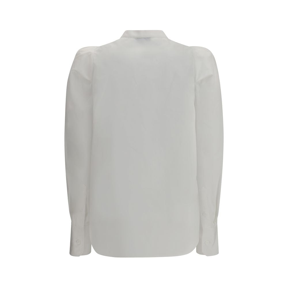 White Shirt with mandarin collar