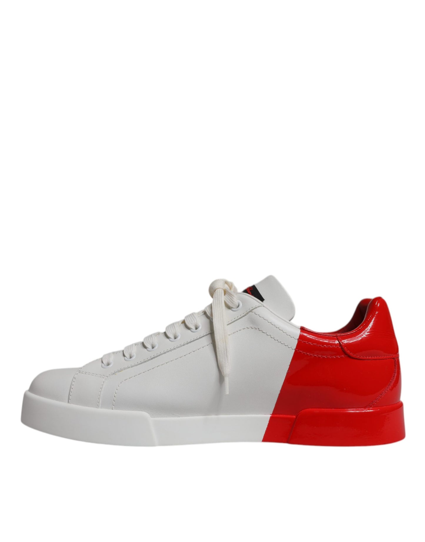 White Red Portofino Low Top Men Sneakers Shoes