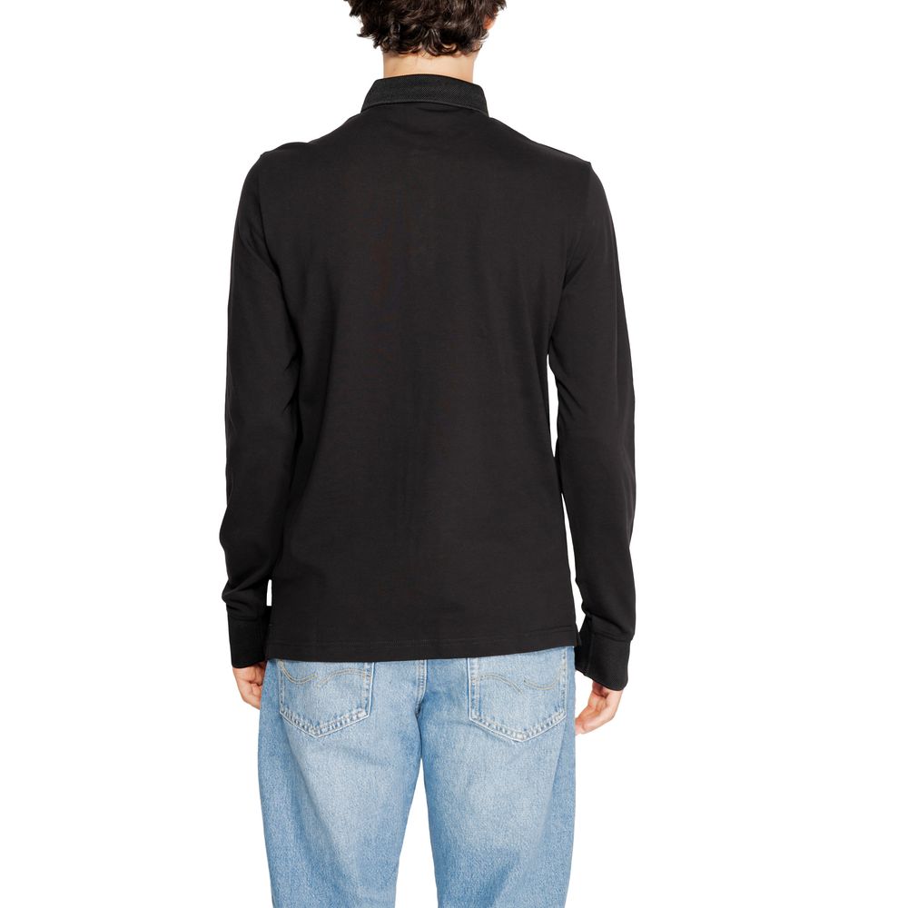 Black Cotton Long Sleeve