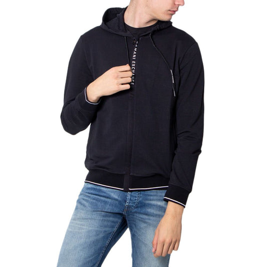 Black Cotton Hoody