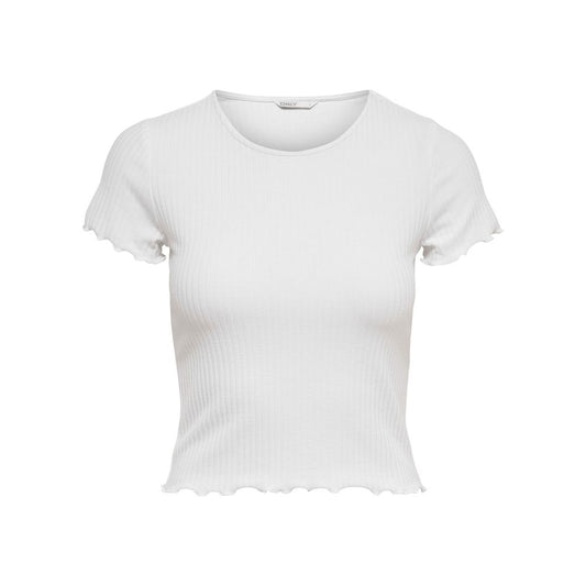 White Polyester T-Shirt