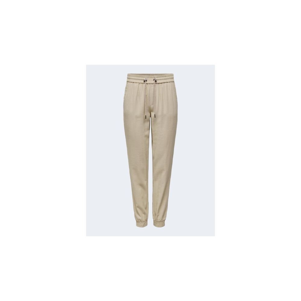 Beige Viscose Pant