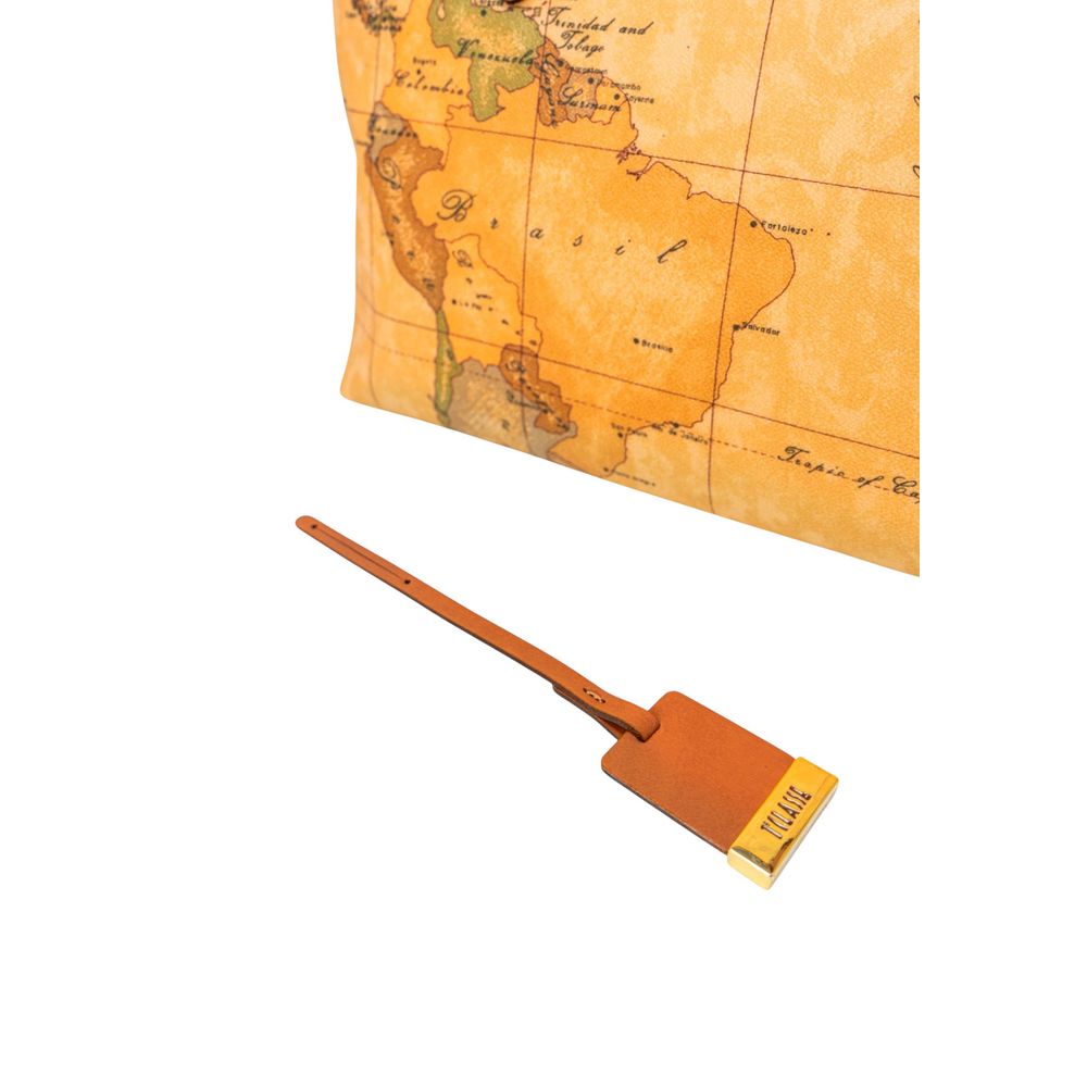 Beige Leather Handbag