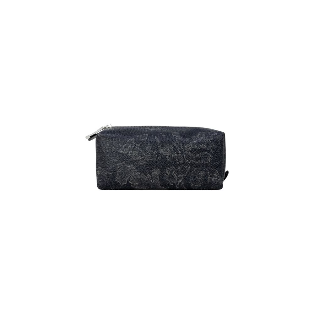 Black Cotton Clutch Bag