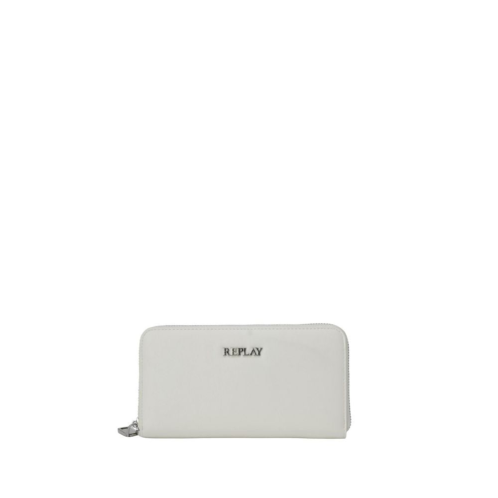 White Polyethylene Wallet
