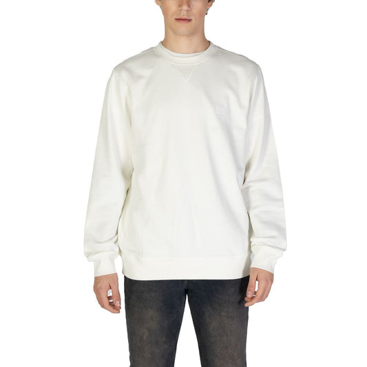 White Cotton Sweatshirt