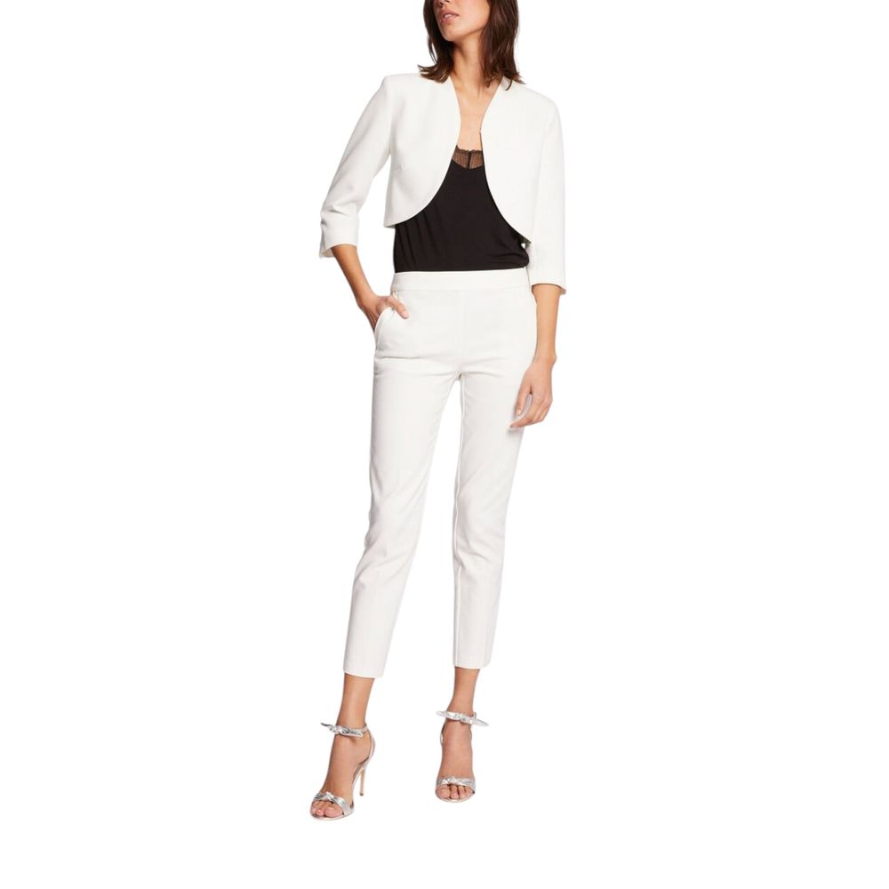 White Polyester Sweater