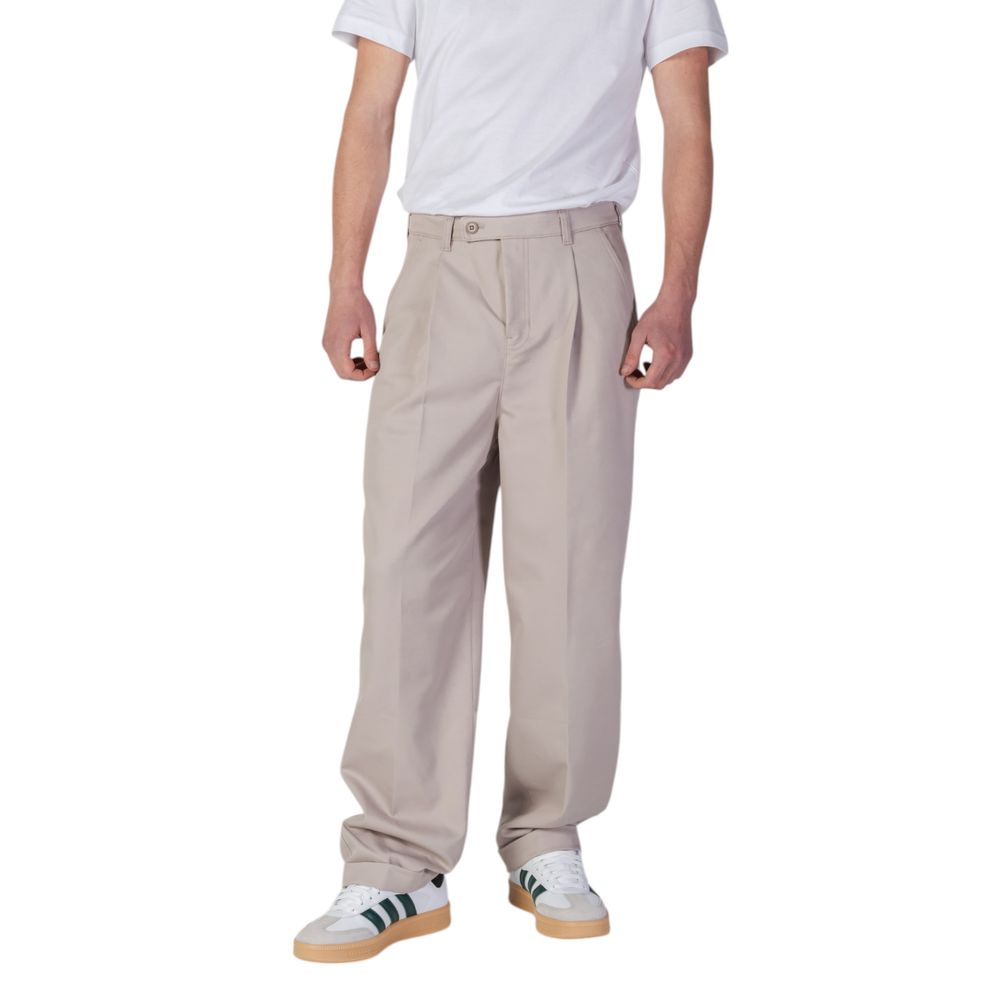 Beige Recycled Polyester Pant